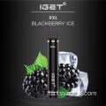 Australia Hot 1800 Puffs disposerive vape 7ml ของเหลว